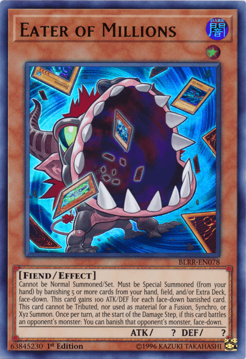 Eater of Millions [BLRR-EN078] Ultra Rare - Josh's Cards