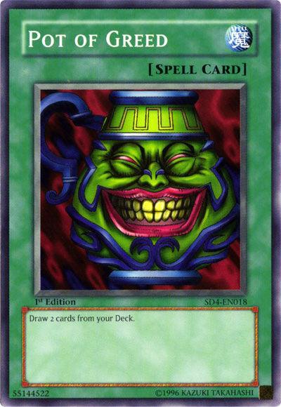 Pot of Greed [SD4-EN018] Common - Josh's Cards