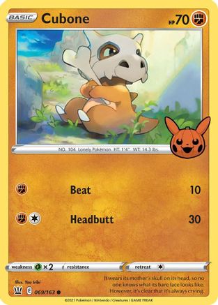 Cubone [69] (Trick or Trade BOOster Bundle)