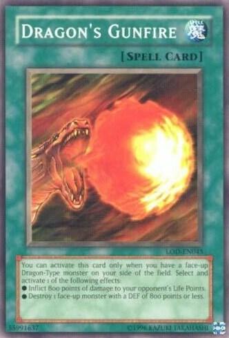 Dragon's Gunfire [LOD-EN045] Common - Josh's Cards