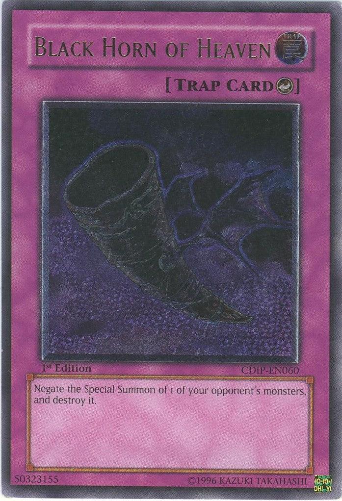 Black Horn of Heaven [CDIP-EN060] Ultimate Rare - Josh's Cards