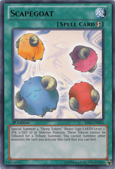 Scapegoat [BP01-EN042] Rare - Josh's Cards