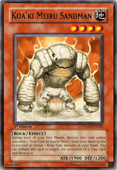 Koa'ki Meiru Sandman [TSHD-EN028] Common - Josh's Cards