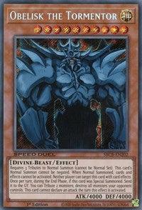 Obelisk the Tormentor [SBCB-EN202] Secret Rare - Josh's Cards