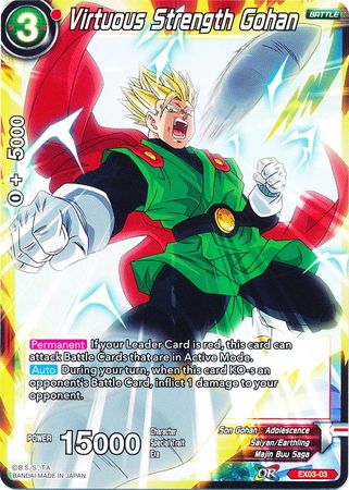 Virtuous Strength Gohan (EX03-03) [Ultimate Box] Parallel Foil