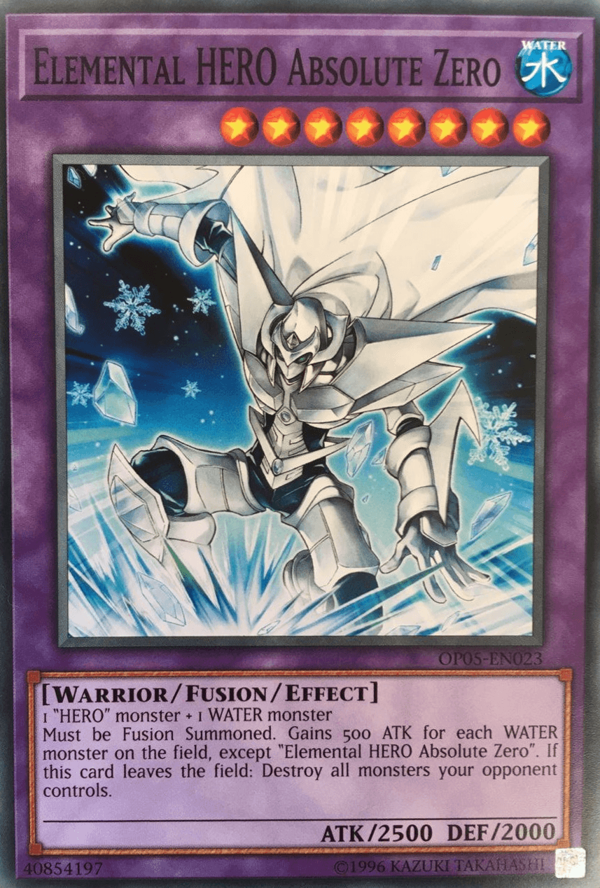 Elemental HERO Absolute Zero [OP05-EN023] Common - Josh's Cards
