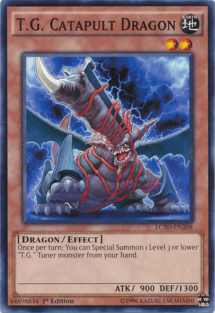 T.G. Catapult Dragon [LC5D-EN208] Common - Josh's Cards