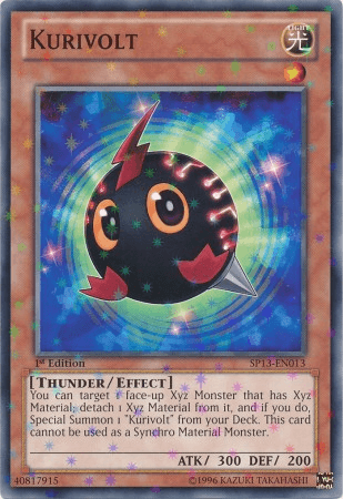 Kurivolt [SP13-EN013] Starfoil Rare - Josh's Cards