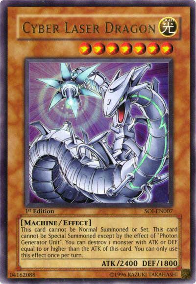 Cyber Laser Dragon [SOI-EN007] Ultra Rare - Josh's Cards