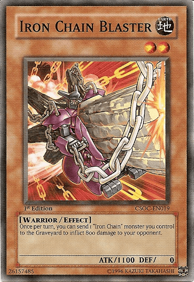 Iron Chain Blaster [CSOC-EN019] Common - Josh's Cards