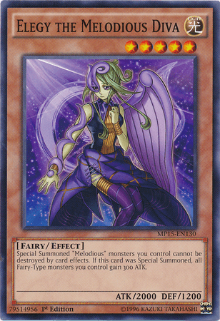 Elegy the Melodious Diva [MP15-EN130] Common - Josh's Cards