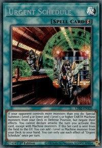 Urgent Schedule [LDS2-EN125] Secret Rare - Josh's Cards