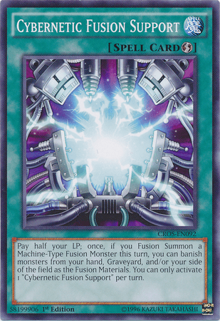 Cybernetic Fusion Support [CROS-EN092] Common - Josh's Cards