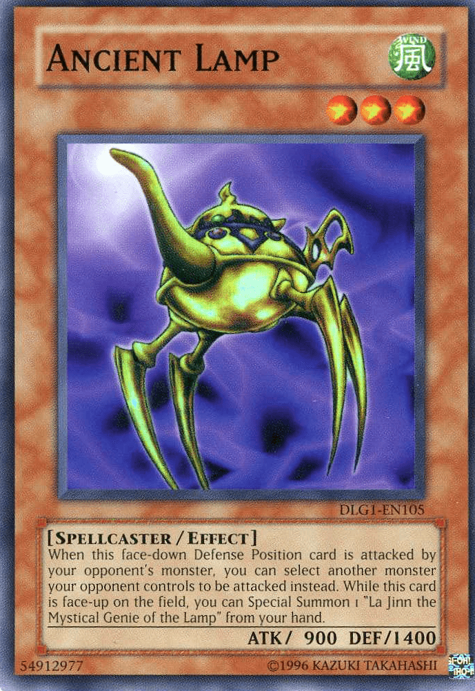Ancient Lamp [DLG1-EN105] Super Rare - Josh's Cards