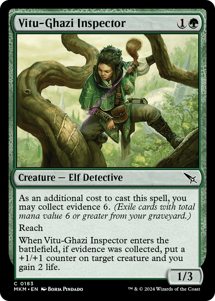 Vitu-Ghazi Inspector [Murders at Karlov Manor] - Josh's Cards