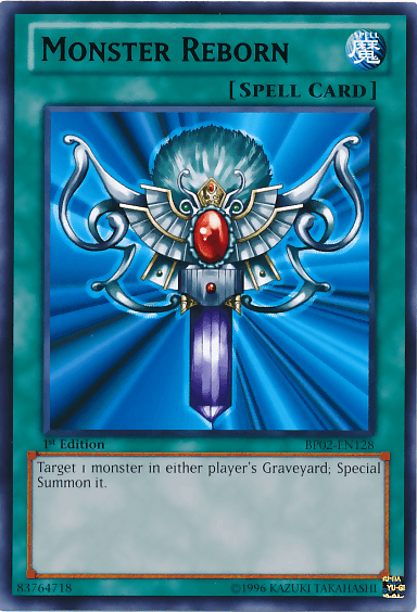 Monster Reborn [BP02-EN128] Mosaic Rare - Josh's Cards