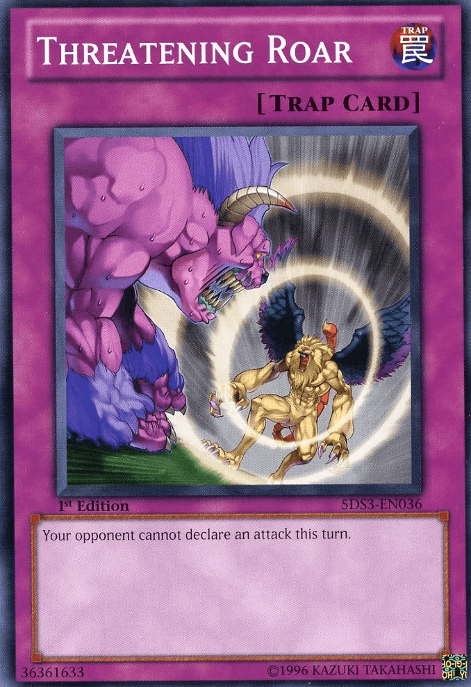 Threatening Roar [5DS3-EN036] Common - Josh's Cards