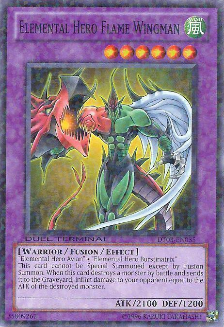 Elemental Hero Flame Wingman [DT03-EN035] Common - Josh's Cards
