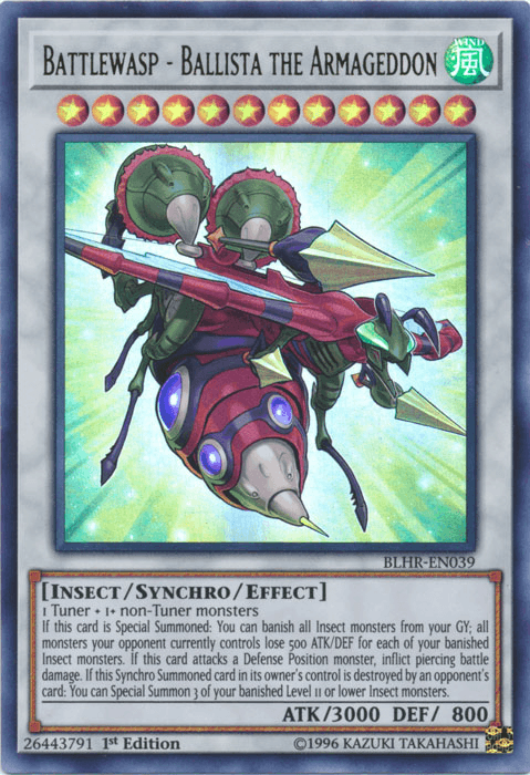 Battlewasp - Ballista the Armageddon [BLHR-EN039] Ultra Rare - Josh's Cards