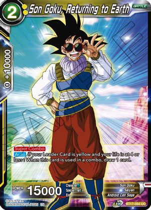 Son Goku, Returning to Earth (BT17-094) [Ultimate Squad] Parallel Foil