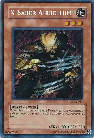 X-Saber Airbellum [HA01-EN011] Secret Rare - Josh's Cards