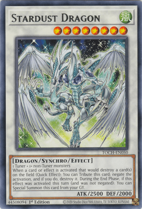 Stardust Dragon [TOCH-EN050] Rare - Josh's Cards