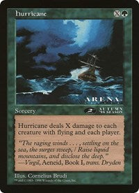 Hurricane (Oversized) [Oversize Cards] Foil