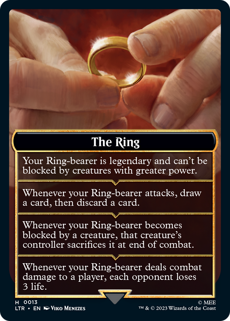 The Ring [The Lord of the Rings: Tales of Middle-Earth Tokens] Foil