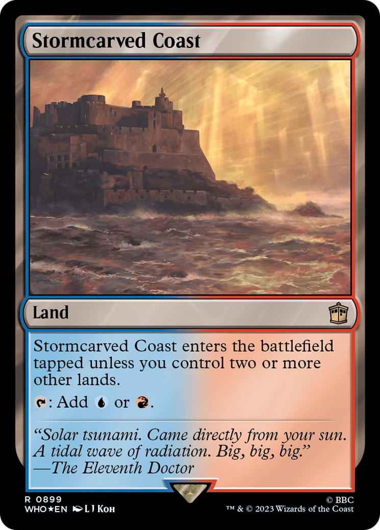Stormcarved Coast (WHO-899) - Doctor Who Foil