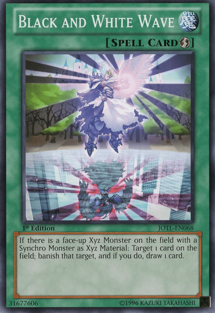 Black and White Wave [JOTL-EN068] Common - Josh's Cards