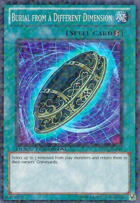 Burial from a Different Dimension [DT03-EN044] Super Rare - Josh's Cards