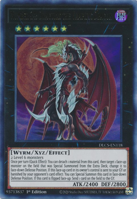 Number 24: Dragulas the Vampiric Dragon [DLCS-EN118] Ultra Rare - Josh's Cards