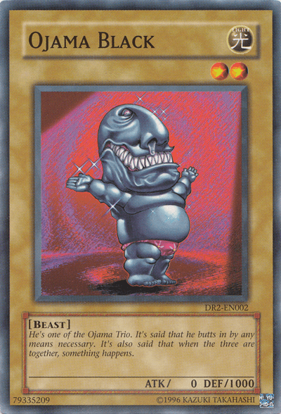 Ojama Black [DR2-EN002] Common - Josh's Cards