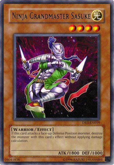 Ninja Grandmaster Sasuke [DR3-EN019] Rare - Josh's Cards