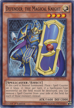 Defender, The Magical Knight [BP03-EN054] Common - Josh's Cards