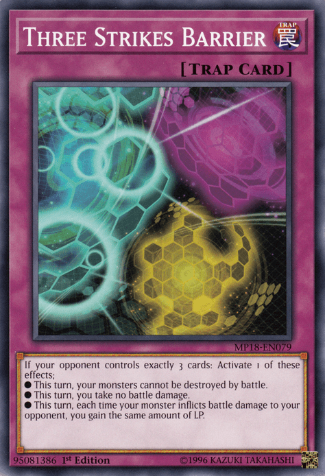 Three Strikes Barrier [MP18-EN079] Common - Josh's Cards