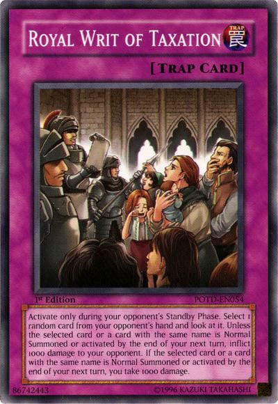 Royal Writ of Taxation [POTD-EN054] Common - Josh's Cards