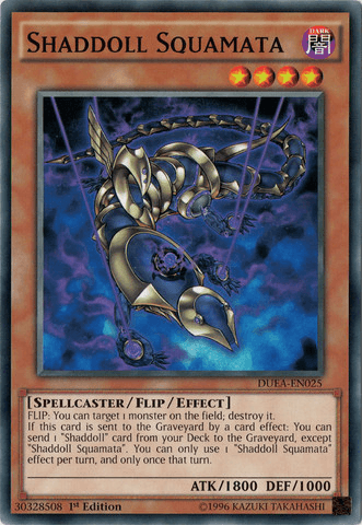 Shaddoll Squamata [DUEA-EN025] Common - Josh's Cards