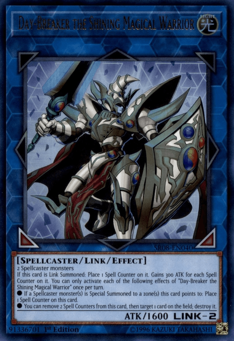 Day-Breaker the Shining Magical Warrior [SR08-EN040] Ultra Rare - Josh's Cards