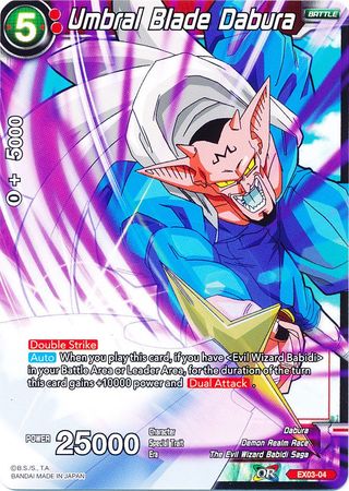 Umbral Blade Dabura (EX03-04) [Ultimate Box] Parallel Foil