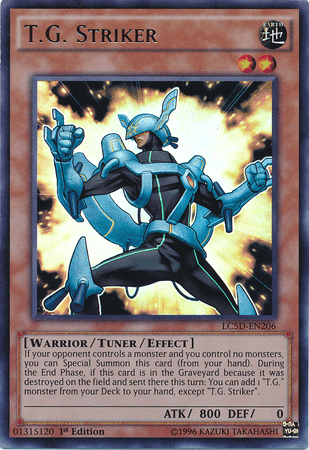 T.G. Striker [LC5D-EN206] Ultra Rare - Josh's Cards