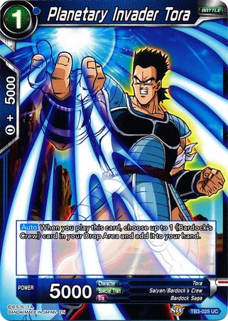 Planetary Invader Tora (TB3-025) [Clash of Fates] Parallel Foil
