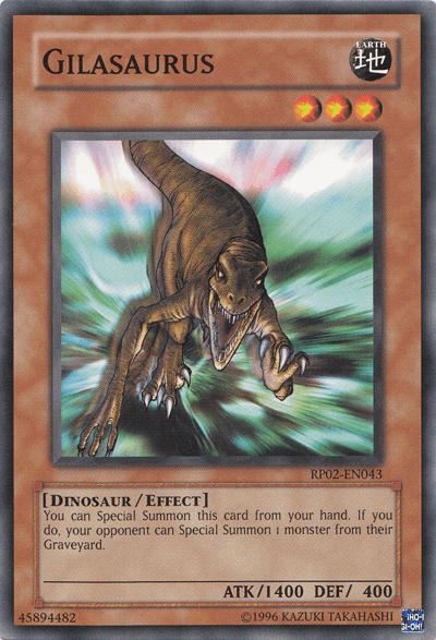 Gilasaurus [RP02-EN043] Common - Josh's Cards