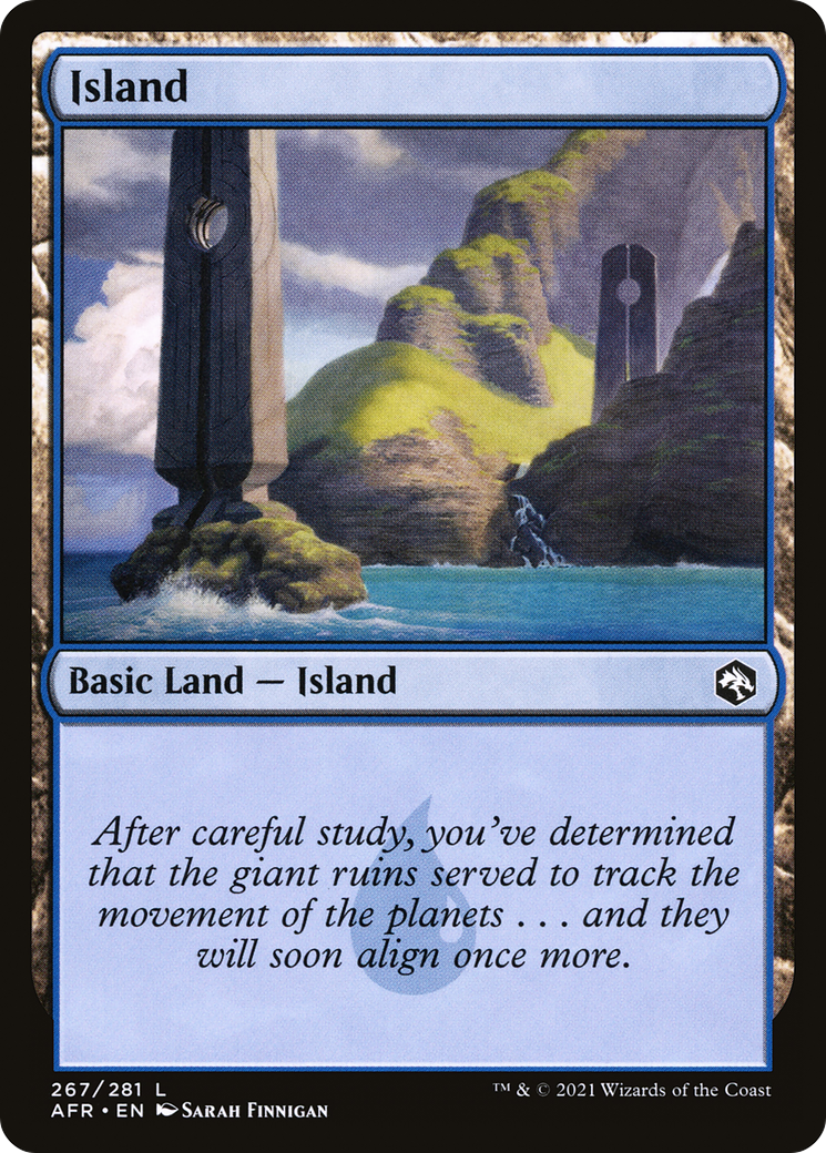 Island (AFR-267) - Adventures in the Forgotten Realms Foil