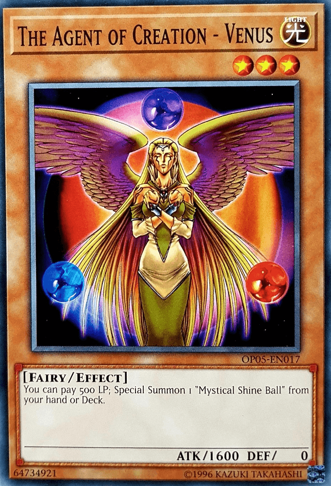 The Agent of Creation - Venus [OP05-EN017] Common - Josh's Cards