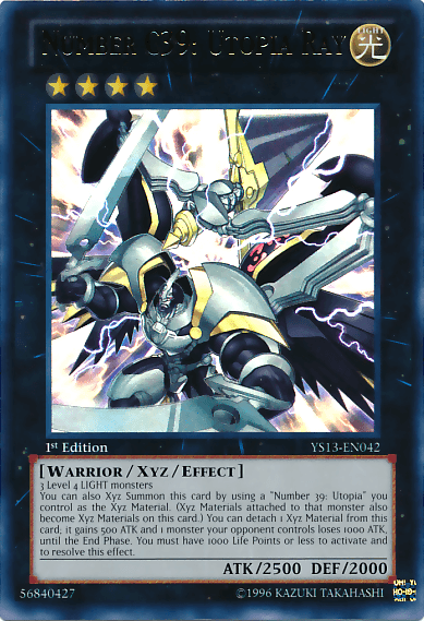 Number C39: Utopia Ray [YS13-EN042] Ultra Rare - Josh's Cards