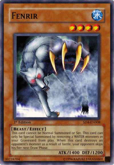 Fenrir [SD4-EN008] Common - Josh's Cards