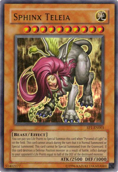 Sphinx Teleia [EP1-EN003] Ultra Rare - Josh's Cards