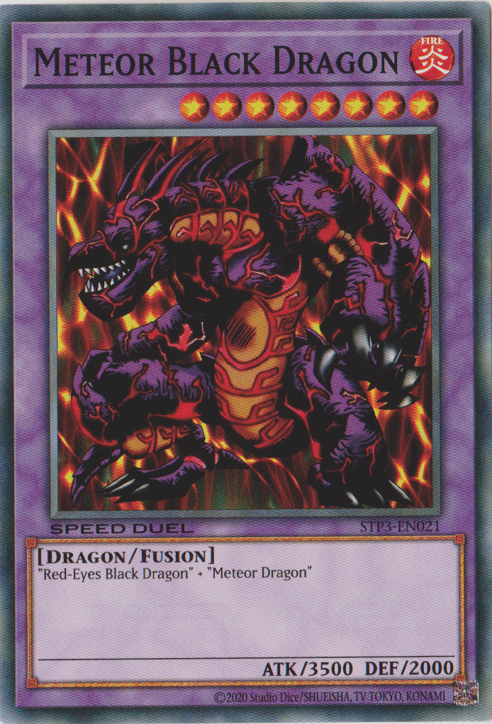Meteor Black Dragon [STP3-EN021] Common - Josh's Cards