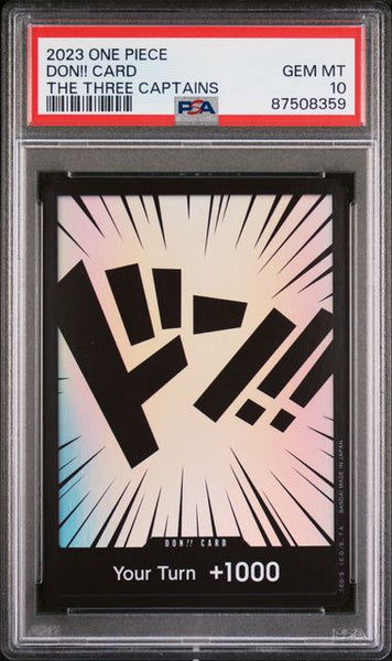 graded one piece cards for sale HiddenGems® One Piece OP Graded Card Box EN - Each Box Contains 10 PSA Cards  & 2 x Booster Packs - Original Cards main image 0